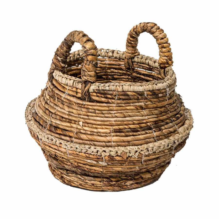 Banana Raffia Basket - Plant basket