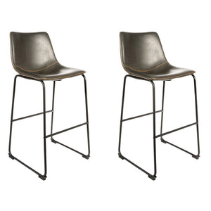 Ricard Bar Stool Grey SET OF 2