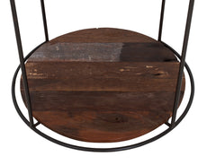 Load image into Gallery viewer, Whitechapel Boatwood Round Rack with 2 Shelves
