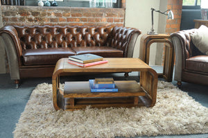 Mango Wood Coffee/TV Table 100 X 50Cm