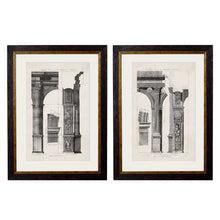 Load image into Gallery viewer, c.1796 Architectural Studies of Arches Framed Print
