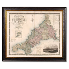 Load image into Gallery viewer, c.1830 County Maps of England Framed Print
