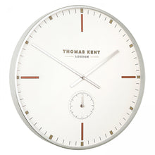 Load image into Gallery viewer, 21&#39;&#39; Architect Wall Clock Sterling
