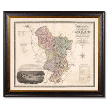 Load image into Gallery viewer, c.1830 County Maps of England Framed Print
