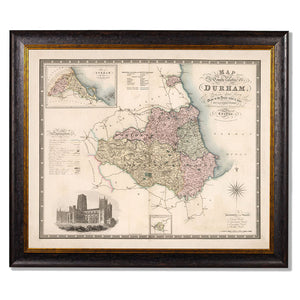 c.1830 County Maps of England Framed Print