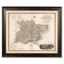 Load image into Gallery viewer, c.1830 County Maps of England Framed Print
