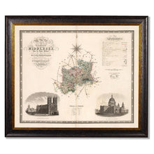 Load image into Gallery viewer, c.1830 County Maps of England Framed Print
