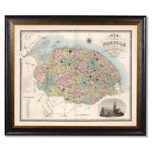 Load image into Gallery viewer, c.1830 County Maps of England Framed Print
