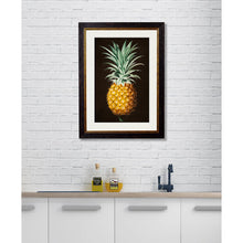 Load image into Gallery viewer, c.1812 Pineapple Study (Black) Framed Print
