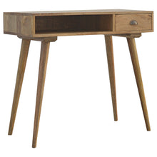 Load image into Gallery viewer, Solid Wood Writing Desk with Open Slot
