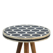 Load image into Gallery viewer, Bone Inlay Tripod Stool
