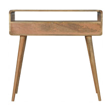 Load image into Gallery viewer, Curved Oak-ish Console Table
