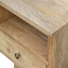 Load image into Gallery viewer, Mini Oak-ish Bedside Table
