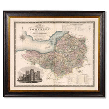 Load image into Gallery viewer, c.1830 County Maps of England Framed Print
