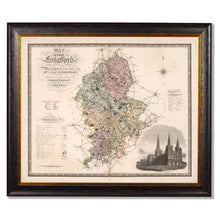 Load image into Gallery viewer, c.1830 County Maps of England Framed Print
