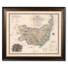 Load image into Gallery viewer, c.1830 County Maps of England Framed Print
